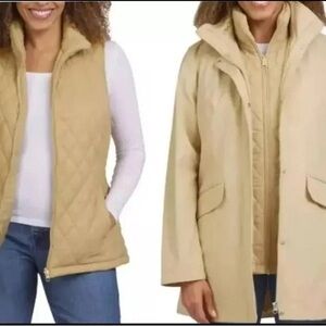 Lands End 3 in 1 jacket & Vest combination